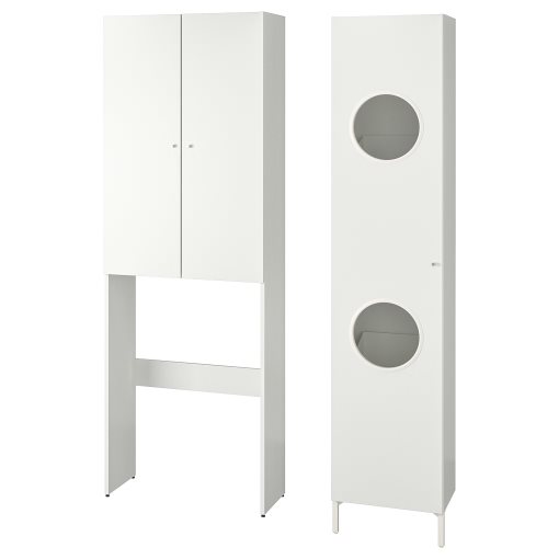 NYSJÖN, storage combination for laundry, 105x32x190 cm, 094.159.53