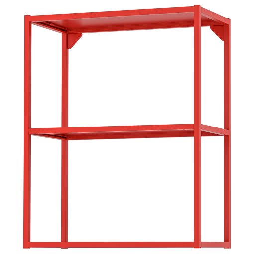 ENHET, wall frame with shelves, 60x30x75 cm, 104.740.22