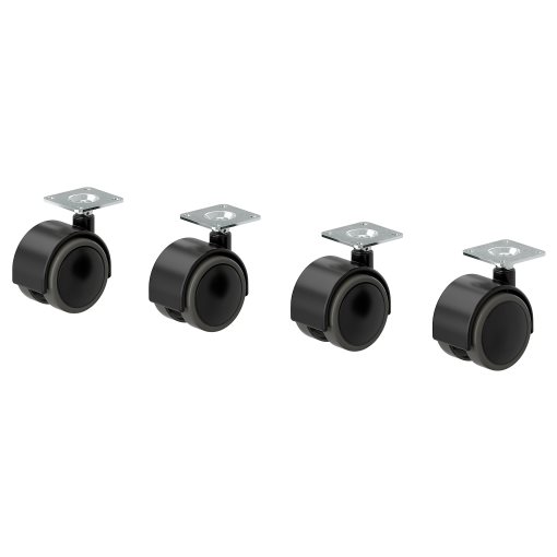 ALEX, castor 50 mm, 4 pack, 104.806.07