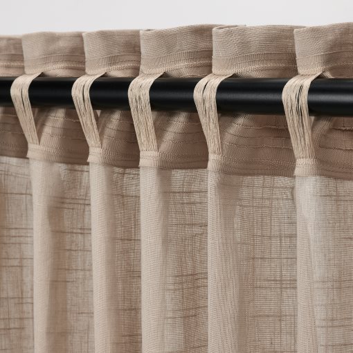 SILVERLÖNN, sheer curtains 1 pair, 145x300 cm, 104.939.78