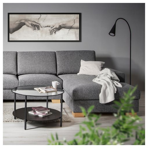 SÖRVALLEN, 3-seat sofa with chaise longue/right, 193.041.48