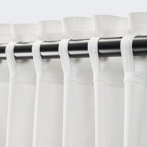 SILVERLÖNN, sheer curtains 1 pair, 145x300 cm, 204.910.40
