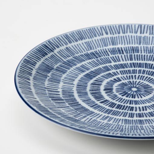 ENTUSIASM, side plate patterned/4 pack, 18 cm, 205.053.58