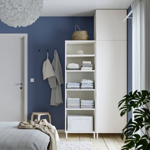 PLATSA, wardrobe with 2 doors, 120X57X251, 294.243.48