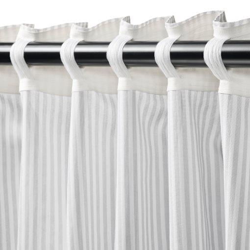 BYMOTT, curtains 120x300 cm, 1 pair, 304.666.86