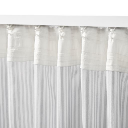 BYMOTT, curtains 120x300 cm, 1 pair, 304.666.86