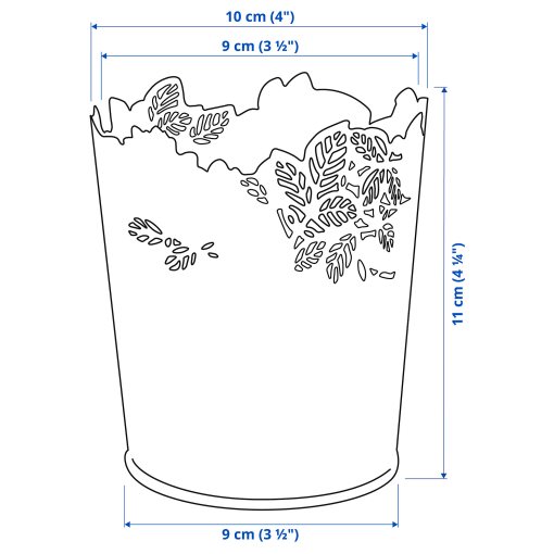 SAMVERKA, plant pot, 503.887.39