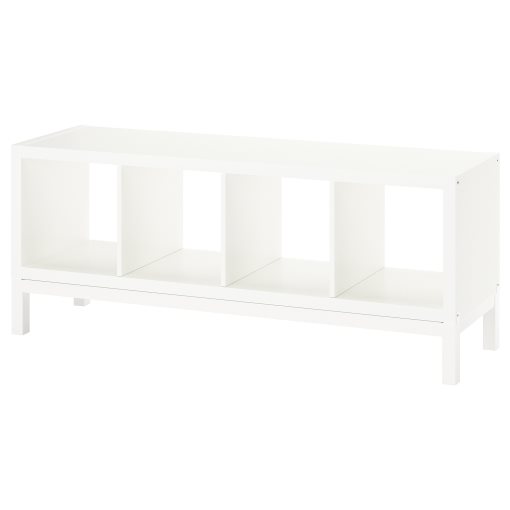 KALLAX, shelving unit with underframe, 147x59 cm, 594.426.66