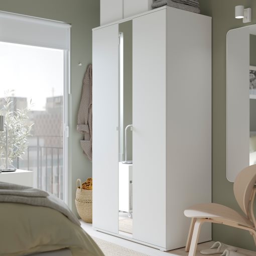 VIHALS, wardrobe with 2 doors, 105x57x200 cm, 604.832.55