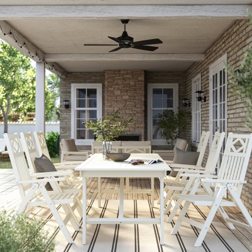 BONDHOLMEN, table/6 reclining chairs, outdoor, 695.512.35
