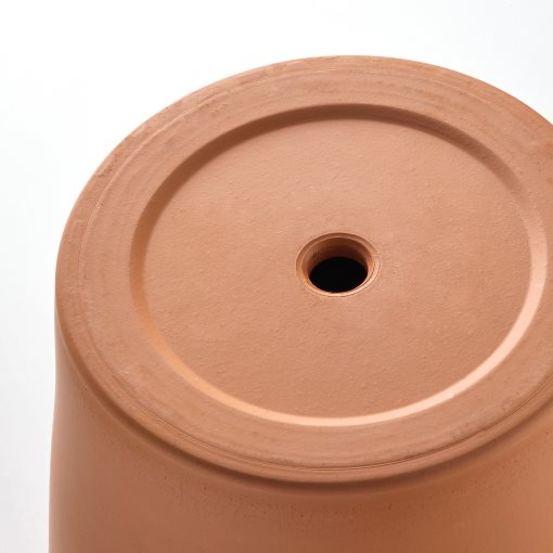 BRUNBÄR, γλάστρα με πιάτο/εξωτερικού χώρου, 15 cm, 705.108.28