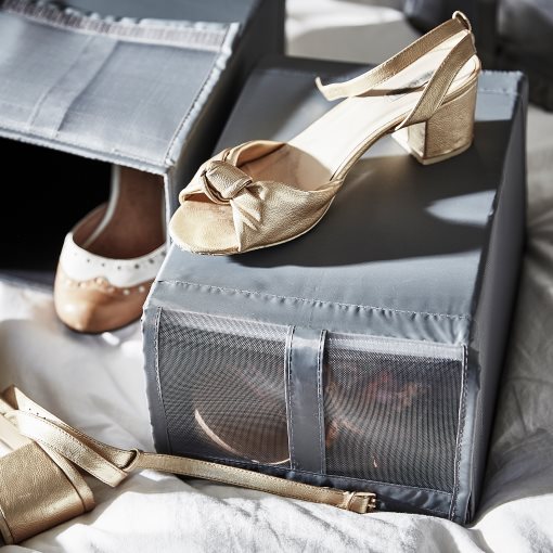 SKUBB, κουτί παπουτσιών 22x34x16 cm, 4 τεμ., 804.000.04