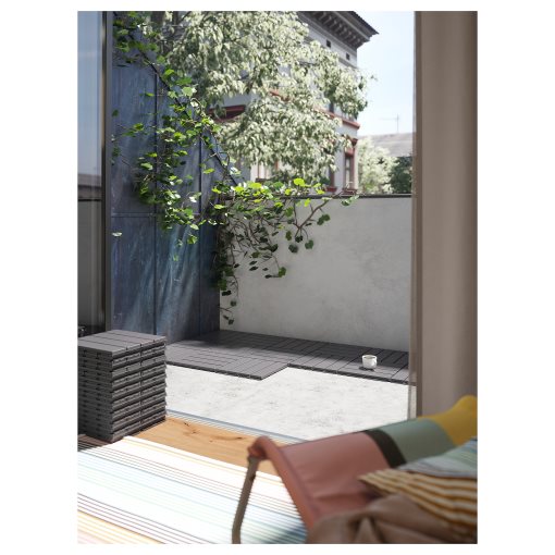 RUNNEN, floor decking outdoor, 9 pack, 902.381.11