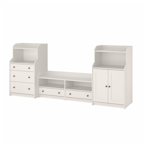 HAUGA, TV/storage combination, 993.884.36