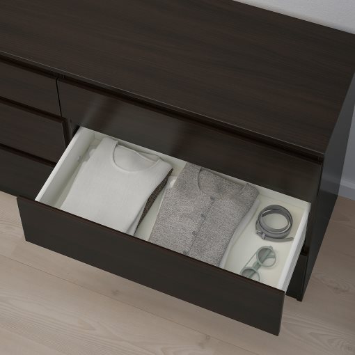 KULLEN, chest of 6 drawers, 140x72 cm, 003.092.35