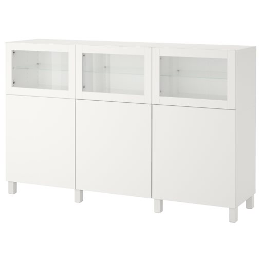 BESTÅ, σύνθεση αποθήκευσης με πόρτες, 180x42x112 cm, 092.080.29
