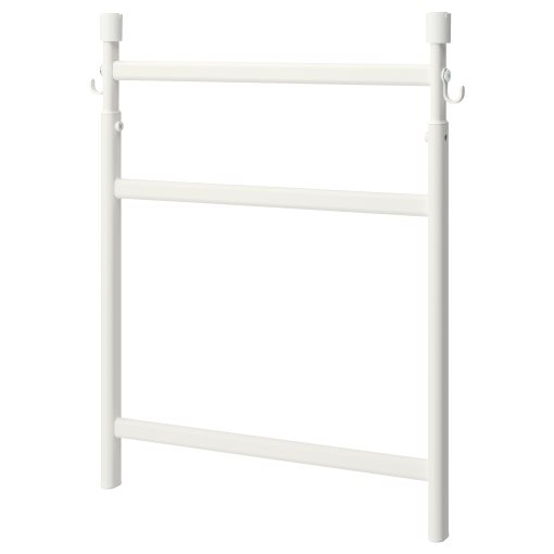 SUNNERSTA, adjustable rack with hooks, 204.409.51