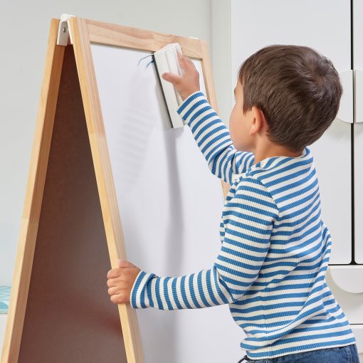 MÅLA, whiteboard pen with holder/eraser, 4 pack, 504.565.92