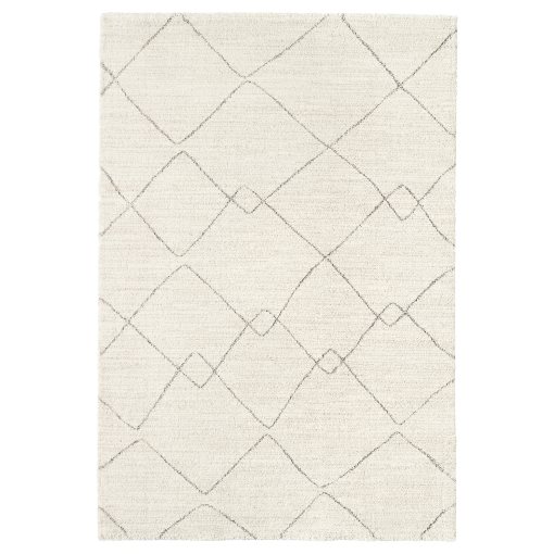 TVERSTED, rug low pile, 133x195 cm, 704.821.37