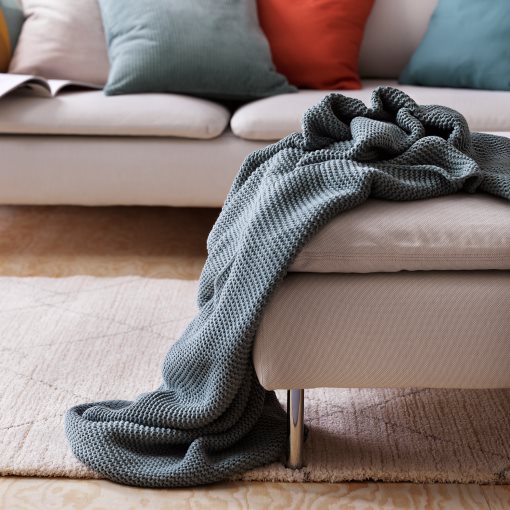 TVERSTED, rug low pile, 133x195 cm, 704.821.37