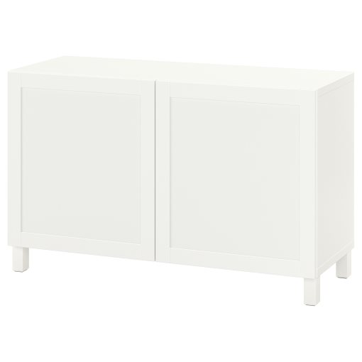 BESTÅ, storage combination with doors, 120x42x74 cm, 792.821.86