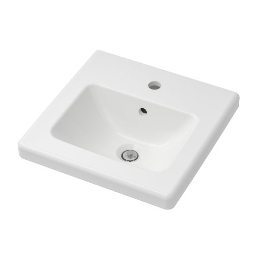 TVÄLLEN, single wash-basin, 44x43x5 cm, 804.508.24