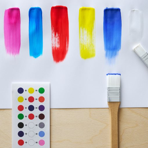 MÅLA, paint 400 ml, 8 pack, 104.565.89
