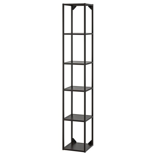ENHET, high frame with shelves, 30x30x180 cm, 204.489.47