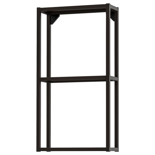 ENHET, wall frame with shelves, 40x15x75 cm, 304.489.37