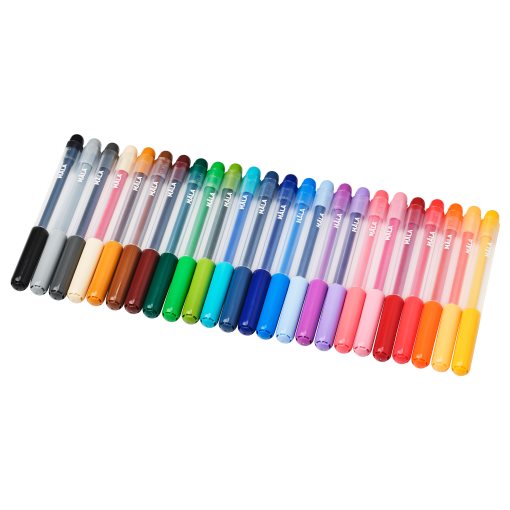 MÅLA, felt-tip pen, 24 pack, 704.565.91