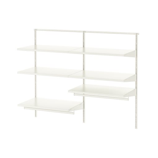 BOAXEL, wardrobe combination, 125X40X101 cm, 893.840.14