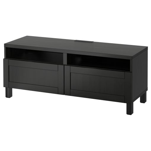 BESTÅ, TV bench with drawers soft closing, 120x42x48 cm, 191.882.81