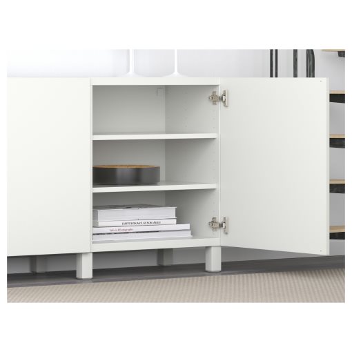 BESTÅ, storage combination with doors, 180x42x74 cm, 291.397.18