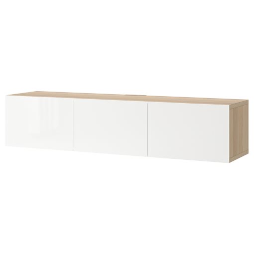 BESTÅ, TV bench with doors, 180x42x38 cm, 593.307.15