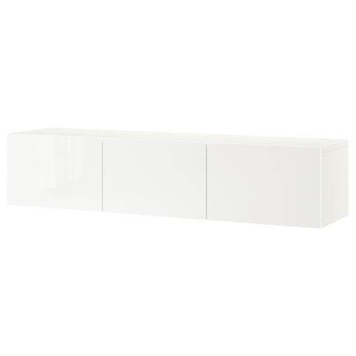 BESTÅ, TV bench with doors, 180x42x38 cm, 193.307.03
