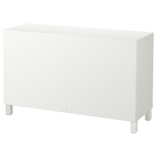 BESTÅ, σύνθεση αποθήκευσης με πόρτες, 120x42x74 cm, 892.098.26