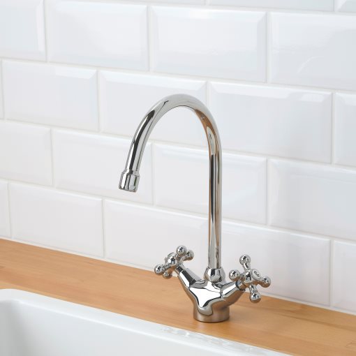 EDSVIK, dual-control kitchen mixer tap, 000.318.41