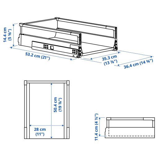 MAXIMERA, drawer, medium, 002.850.36