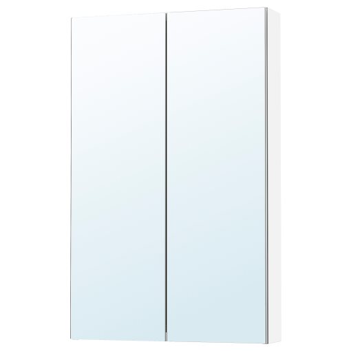 LETTAN, mirror cabinet with doors, 60x15x95 cm, 005.349.22