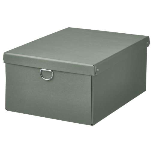 NIMM, storage box with lid, 25x35x15 cm, 005.387.55