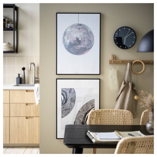 SKÄRIG, wall clock, 26 cm, 005.408.57