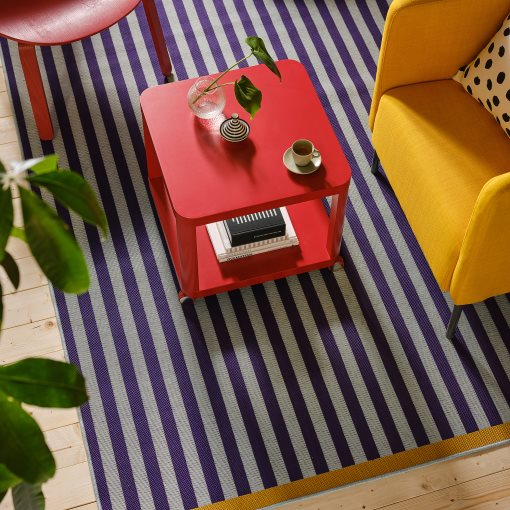 KORSNING, rug flatwoven/in/outdoor/striped, 160x230 cm, 005.519.64