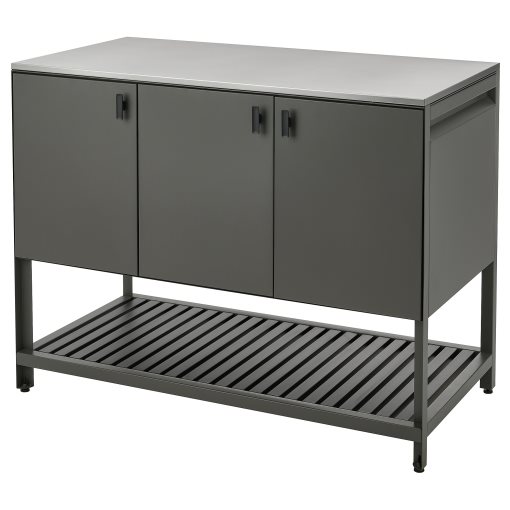 BATSKAR, closed kitchen unit/outdoor, 120x60 cm, 005.533.88