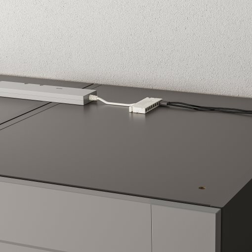 ÖVERSIDAN, wardrobe strip with built-in LED light source with sensor/dimmable, 96 cm, 005.895.56