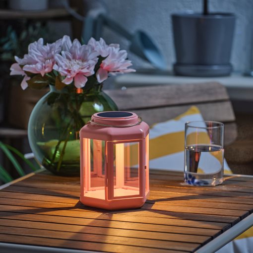 SOLVINDEN, solar-powered table lamp with built in LED light source, 17 cm, 005.935.39