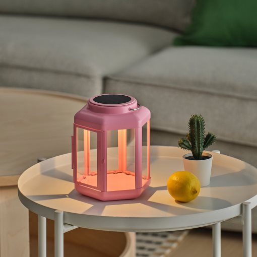 SOLVINDEN, solar-powered table lamp with built in LED light source, 17 cm, 005.935.39