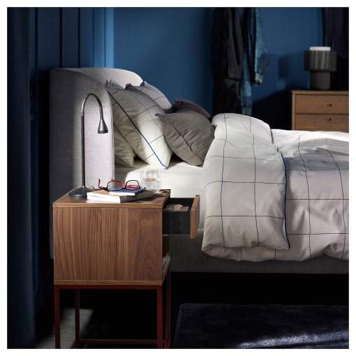 VIKHAMMER, bedside table, 40x39 cm, 005.966.65