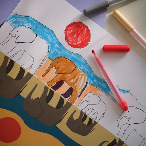 SANDLÖPARE, activity book, Savannah, 006.042.84