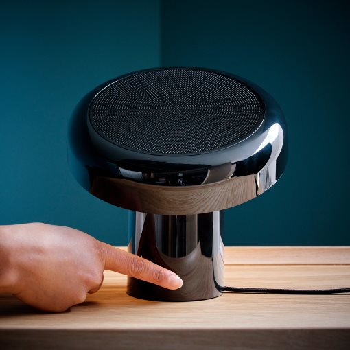 BLOMPRAKT, φωτιστικό ηχείο bluetooth, 006.049.67