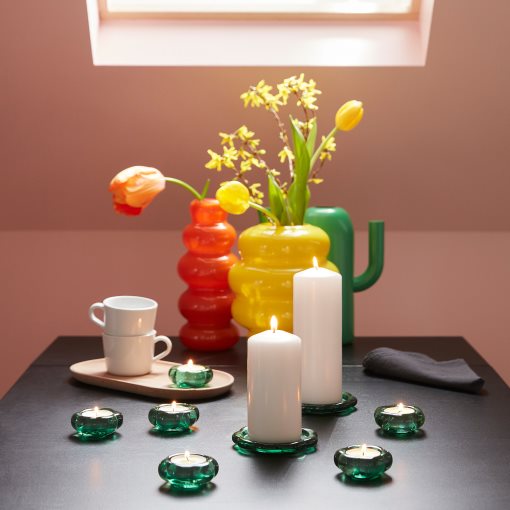 BLADFÅGEL, tealight holder, 3 cm, 006.059.00